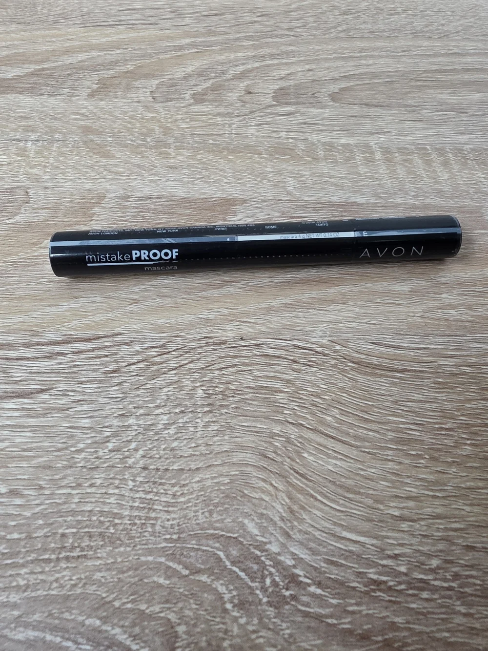 AVON Mistake Proof Mascara M02 Brown Black NEW Sealed With Gel Eraser .09 oz